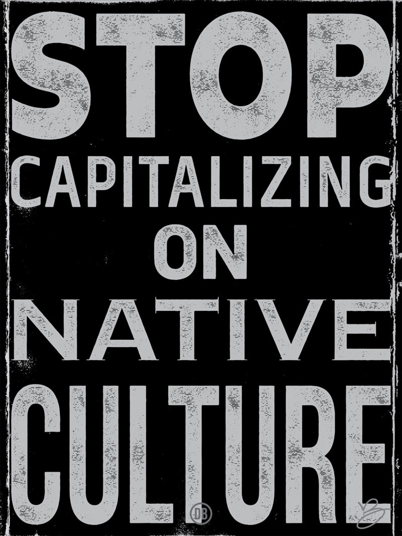 David Bernie Art Posters Print This is Native America 10 Stop Capitalizing on Native Culture