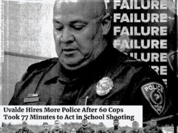 David Bernie Art Posters Print World News 70 Uvalde Police Abject Failure School Shooting Students