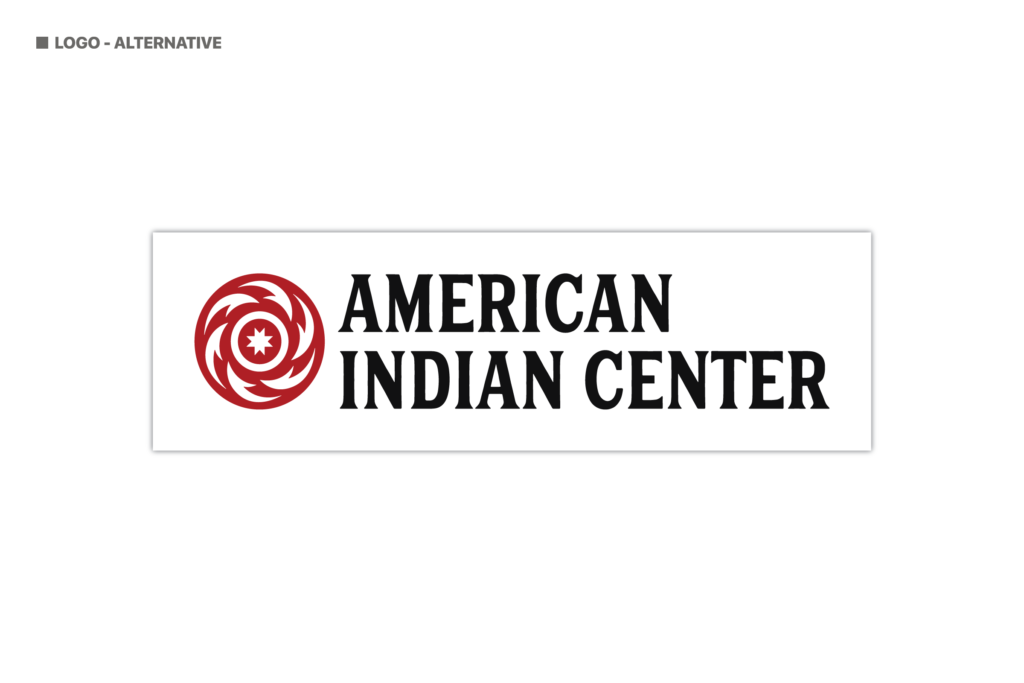 David Bernie Graphic Design Logo Native American American Indian First Nations Urban American Indian Center Chicago