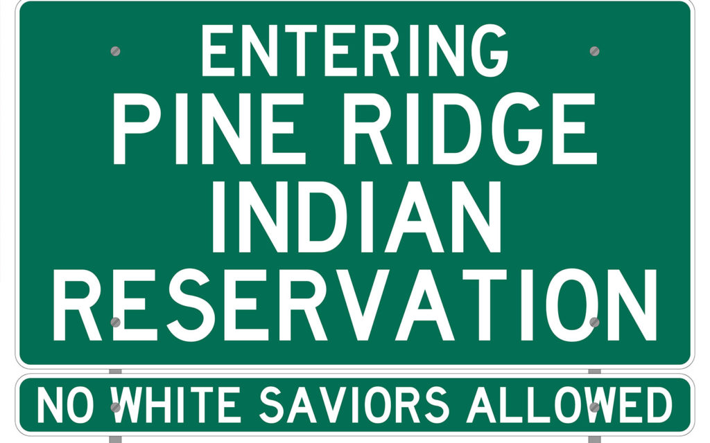 David Bernie Poster Print Native American First Nations U.S. Government Federal Policy Colonization White Supremacy No White Saviors Allowed Pine Ridge Indian Reservation