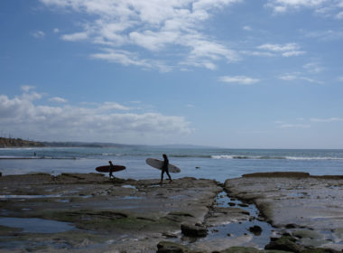 David Bernie Photos Photography Encinitas California Swami's Beach Ocean Fuji x100v Provia March 4, 2023