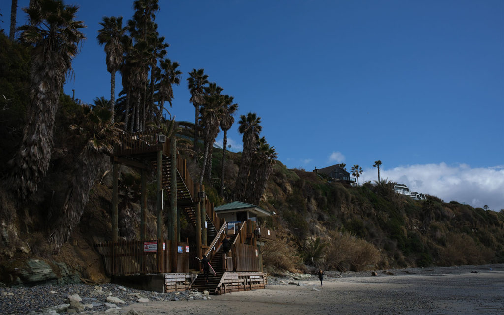 David Bernie Photos Photography Encinitas California Swami's Beach Ocean Fuji x100v Provia March 4, 2023