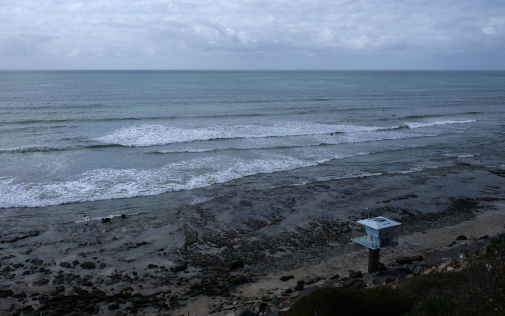 David Bernie Photos Photography Encinitas California Swami's Beach Ocean Fuji x100v Provia March 4, 2023