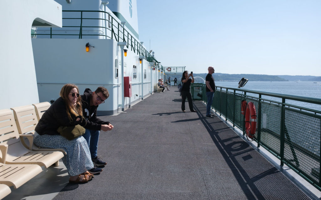 David Bernie Photos Photography Puget Sound Bremerton Seattle Ferry Ride Fuji x100v Provia May 28, 2023