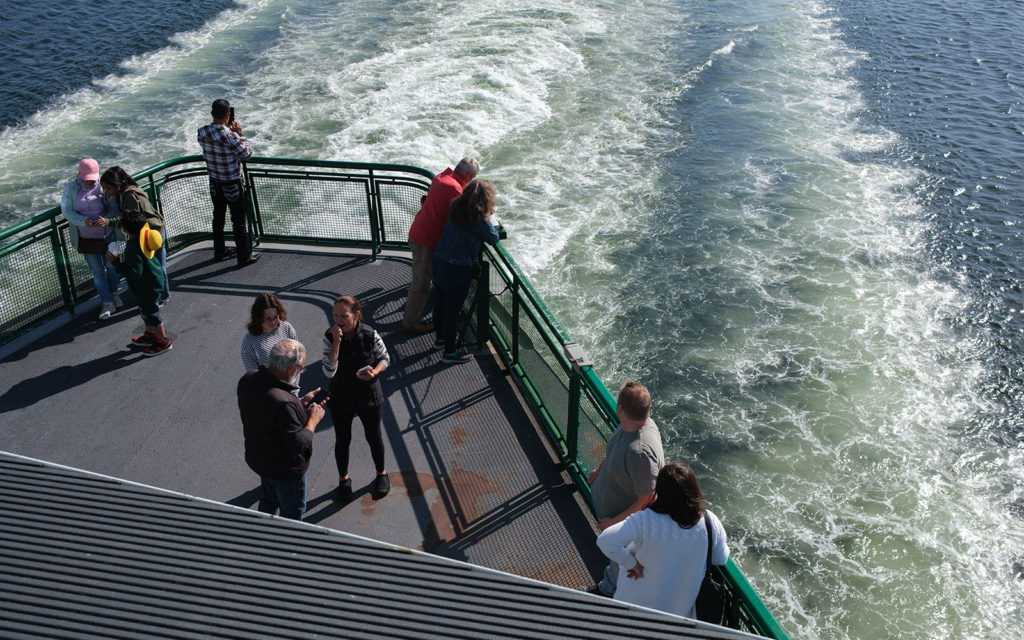 David Bernie Photos Photography Puget Sound Bremerton Seattle Ferry Ride Fuji x100v Provia May 28, 2023