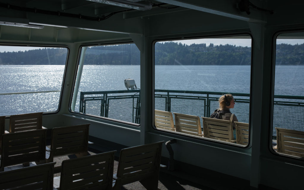 David Bernie Photos Photography Puget Sound Bremerton Seattle Ferry Ride Fuji x100v Provia May 28, 2023