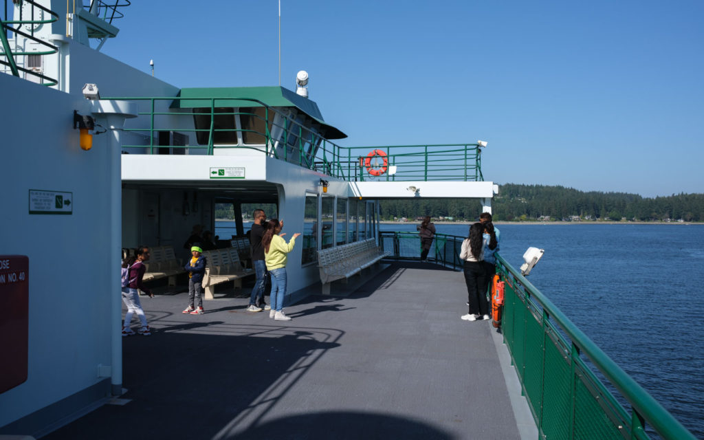 David Bernie Photos Photography Puget Sound Bremerton Seattle Ferry Ride Fuji x100v Provia May 28, 2023