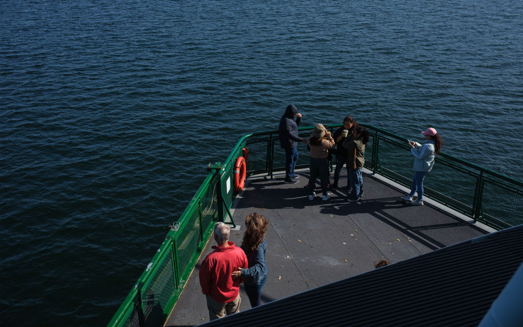 David Bernie Photos Photography Puget Sound Bremerton Seattle Ferry Ride Fuji x100v Provia May 28, 2023