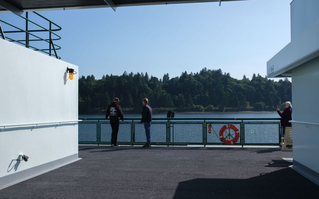 David Bernie Photos Photography Puget Sound Bremerton Seattle Ferry Ride Fuji x100v Provia May 28, 2023