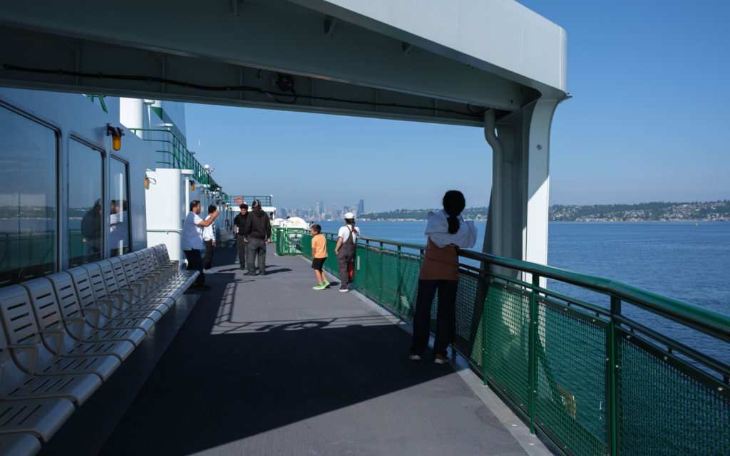 David Bernie Photos Photography Puget Sound Bremerton Seattle Ferry Ride Fuji x100v Provia May 28, 2023