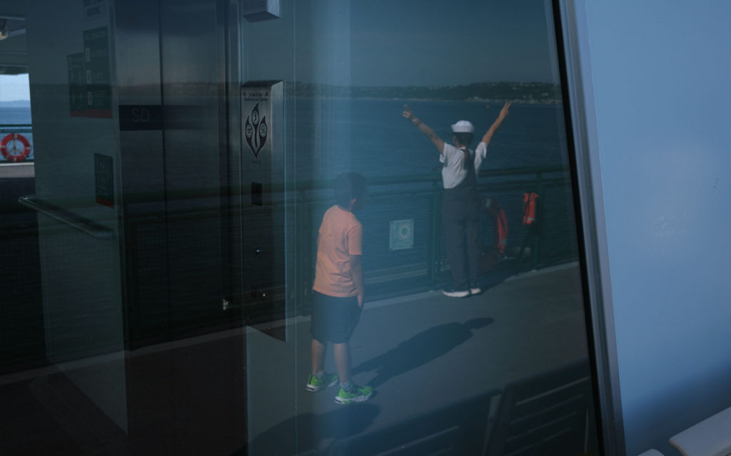 David Bernie Photos Photography Puget Sound Bremerton Seattle Ferry Ride Fuji x100v Provia May 28, 2023