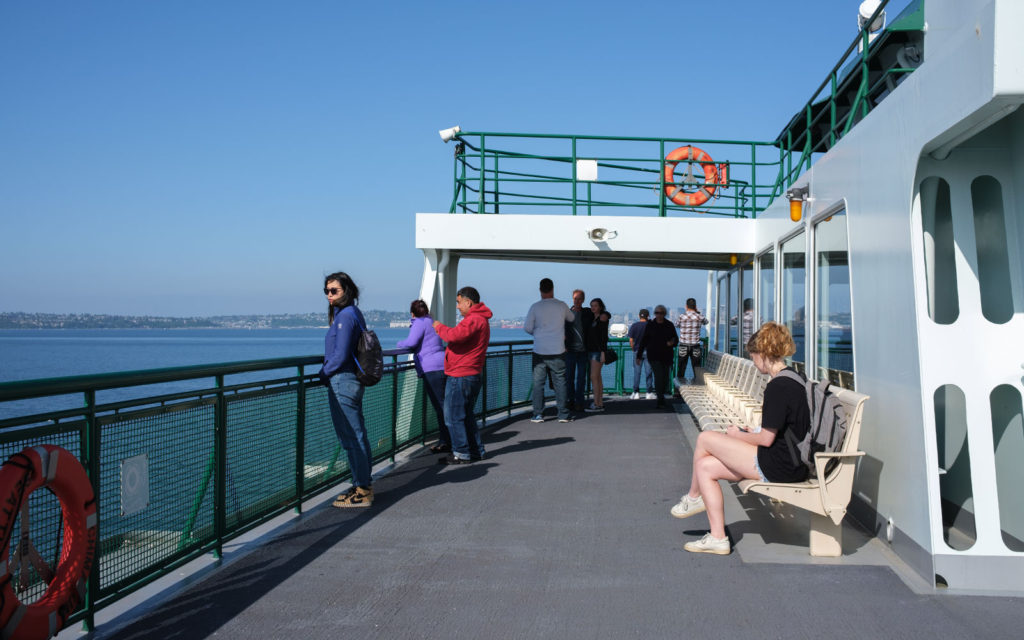 David Bernie Photos Photography Puget Sound Bremerton Seattle Ferry Ride Fuji x100v Provia May 28, 2023