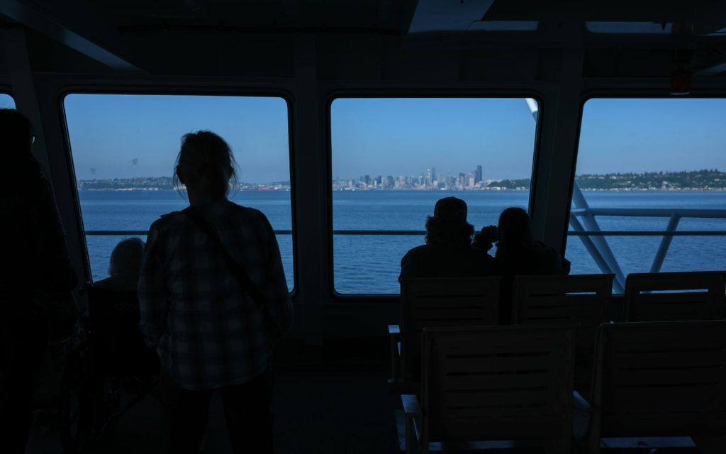 David Bernie Photos Photography Puget Sound Bremerton Seattle Ferry Ride Fuji x100v Provia May 28, 2023