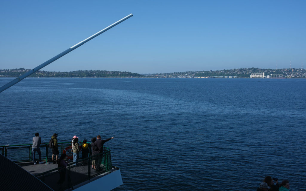 David Bernie Photos Photography Puget Sound Bremerton Seattle Ferry Ride Fuji x100v Provia May 28, 2023