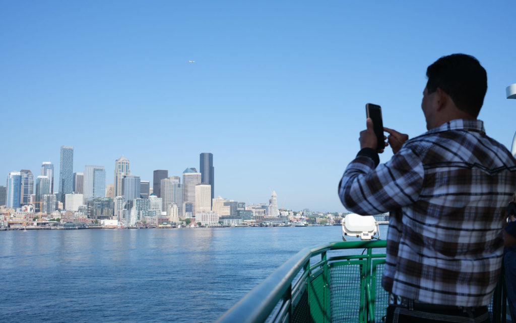 David Bernie Photos Photography Puget Sound Bremerton Seattle Ferry Ride Fuji x100v Provia May 28, 2023