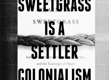 David Bernie Poster Print Native American First Nations Branding Braiding Sweetgrass Settler Colonialism Manifesto Indigenous Genocide Robin Wall Kimmerer Native Futurism