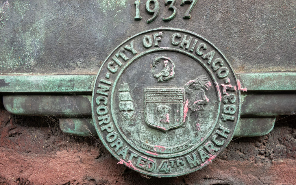 David Bernie Photos Photography Indian Boundary Lines Plaque Native American Chicago 1816 Treaty of St. Louis Rogers Park