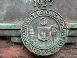 David Bernie Photos Photography Indian Boundary Lines Plaque Native American Chicago 1816 Treaty of St. Louis Rogers Park