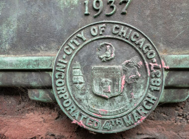 David Bernie Photos Photography Indian Boundary Lines Plaque Native American Chicago 1816 Treaty of St. Louis Rogers Park