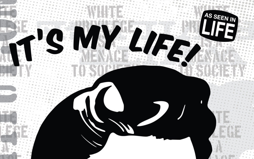 David Bernie White Privilege Art Print Posters It’s My Life Woman