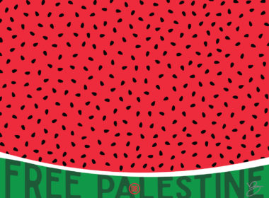 David Bernie Art Posters Print Indigenous Free Gaza Palestine End Israeli Apartheid Open-Air Prison Human Rights Genocide Watermelon