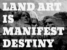 David Bernie Art Posters Print Native American Land Art is Manifest Destiny White Supremacy Pretendians