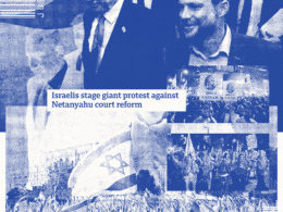 David Bernie Art Posters Print Indigenous Israeli Government Benjamin Netanyahu Judicial Coup