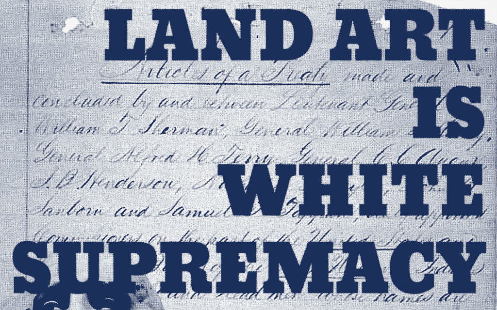 David Bernie Art Posters Print Native American Land Art is Manifest Destiny White Supremacy