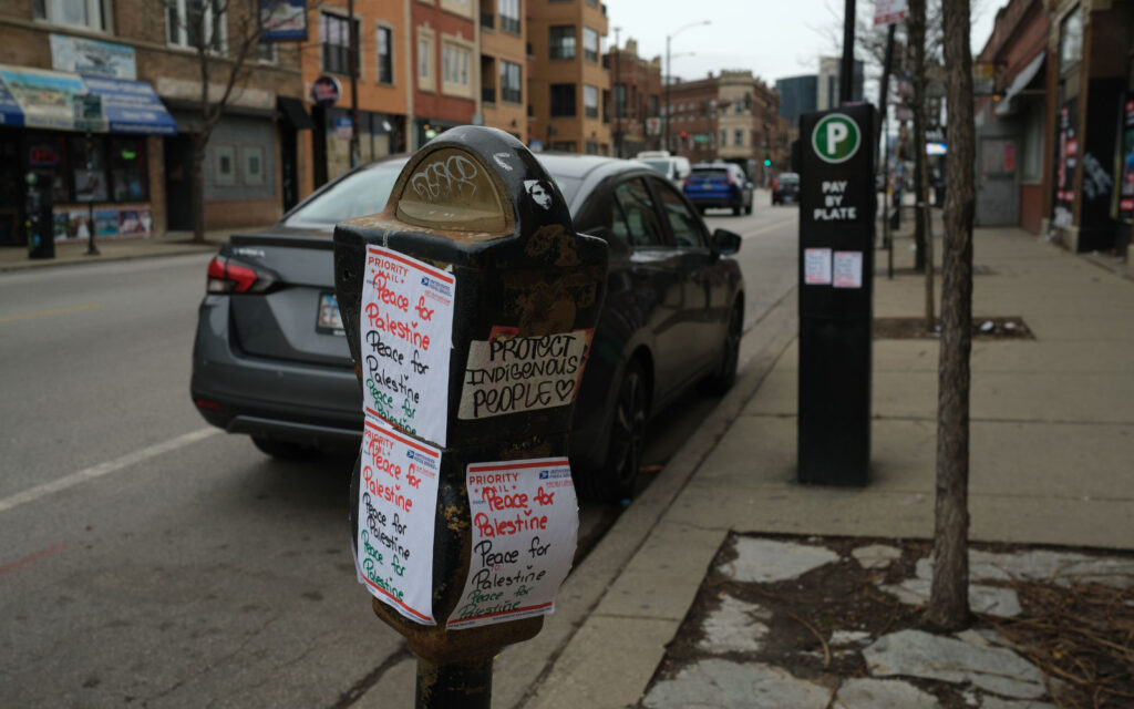 David Bernie Photos Photography Free Palestine Gaza Street Art Tags Signs Stickers Prints Murals Flags Chicago Logan Square