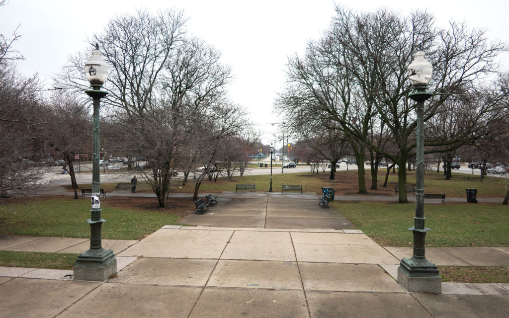 David Bernie Photos Photography Native American Chicago Illinois Centennial Monument Hiawatha Logan Square Colonization