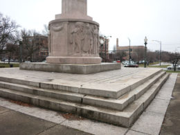 David Bernie Photos Photography Native American Chicago Illinois Centennial Monument Hiawatha Logan Square Colonization