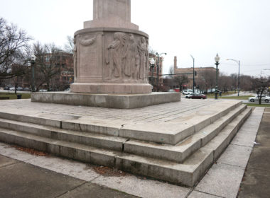 David Bernie Photos Photography Native American Chicago Illinois Centennial Monument Hiawatha Logan Square Colonization