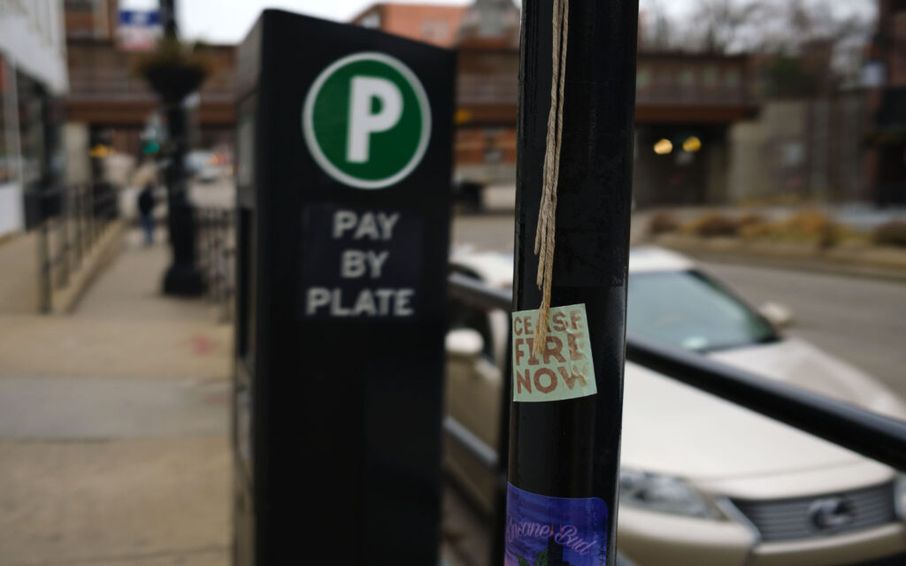 David Bernie Photos Photography Free Palestine Gaza Street Art Tags Signs Stickers Prints Murals Flags Chicago Ravenswood North Center