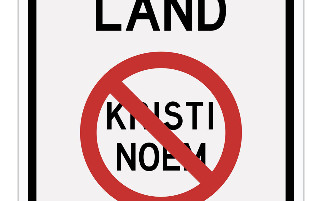 David Bernie Art Posters Print Indigenous Native American First Nations Reservations Reserves On Tribal Grounds Kristi Noem Not Allowed on Tribal Grounds Yankton Sioux Tribe Ihanktonwan Dakota