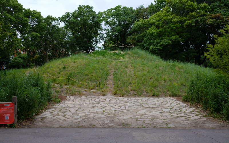 David Bernie Photos Photography Abandoned Coil Serpent Mound Land Art Lawrence Santiago X Chicago Native Art American Indian Center AIC Heather Miller Chicago Public Arts Group CPAG Maryrose Pavkovic Horner Park 4000N Northwest Portage Walking Museum Abandoned