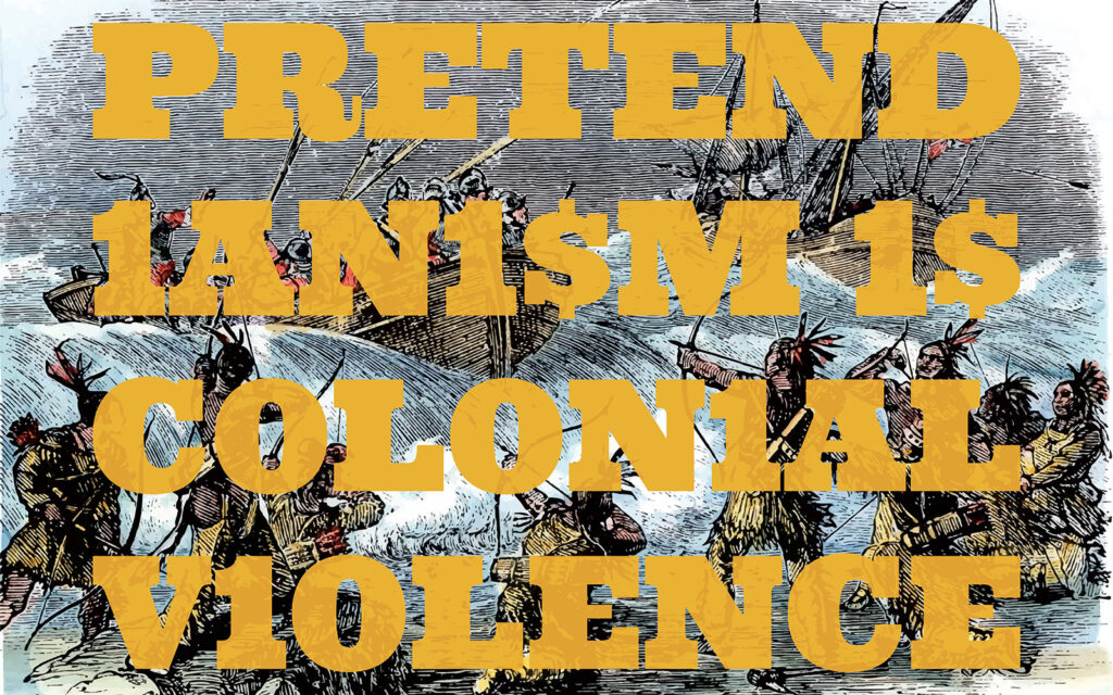 David Bernie Art Posters Print Indigenous Native American First Nations Reservations Reserves This is Native America 13 Pretendianism is Colonial Violence Pretendians Fake Indians Plastic Shamans