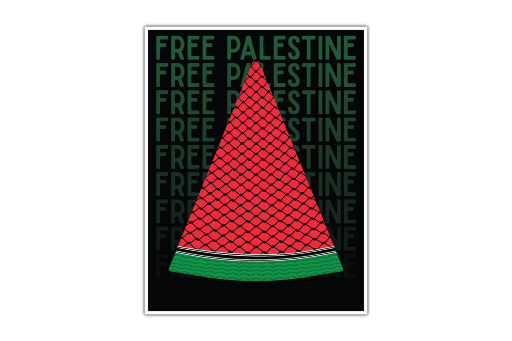 David Bernie Download Poster Wallpaper Mobile Laptop iPhone Native American First Nations Indigenous Free Gaza Keffiyeh Kufiya Palestine End Israeli Apartheid Open-Air Prison Human Rights Genocide