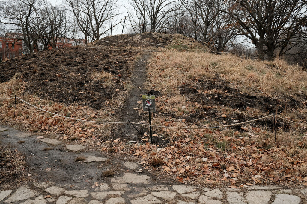 David Bernie Photos Photography Abandoned Coil Serpent Mound Land Art Lawrence Santiago X Chicago Native Art American Indian Center AIC Heather Miller Chicago Public Arts Group CPAG Maryrose Pavkovic Nilay Mistry Horner Park 4000N Northwest Portage Walking Museum Abandoned