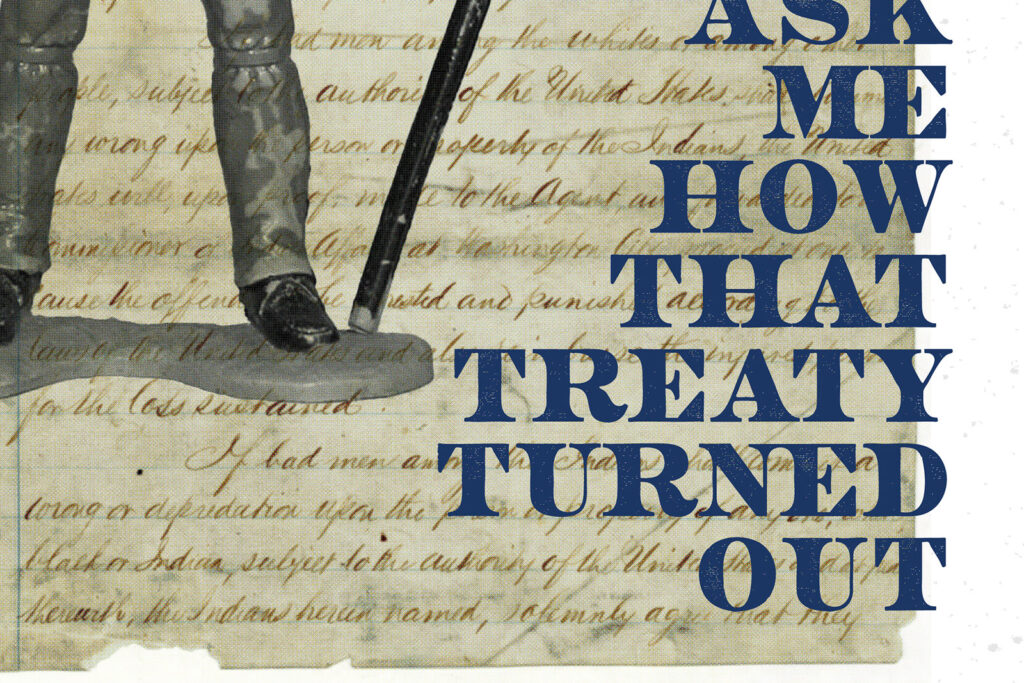 David Bernie Poster Print Native American First Nations Broken Treaty Treaties Fort Laramie U.S. Government Federal Indian Policy Reservations Removal Termination