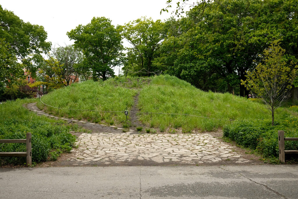 David Bernie Photos Photography Abandoned Coil Serpent Mound Land Art Lawrence Santiago X Chicago Native Art American Indian Center AIC Heather Miller Chicago Public Arts Group CPAG Maryrose Pavkovic Nilay Mistry Horner Park 4000N Northwest Portage Walking Museum Abandoned