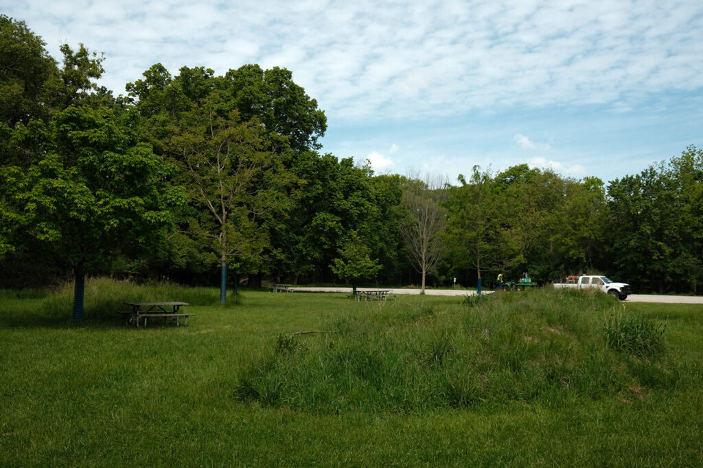 David Bernie Photos Photography Abandoned Twin Serpent Mounds Lawrence Santiago X Chicago Native Art American Indian Center AIC Heather Miller Chicago Public Arts Group CPAG Maryrose Pavkovic Schiller Woods 4000N Northwest Portage Walking Museum Abandoned